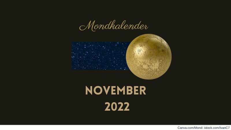 Mondkalender November 2022